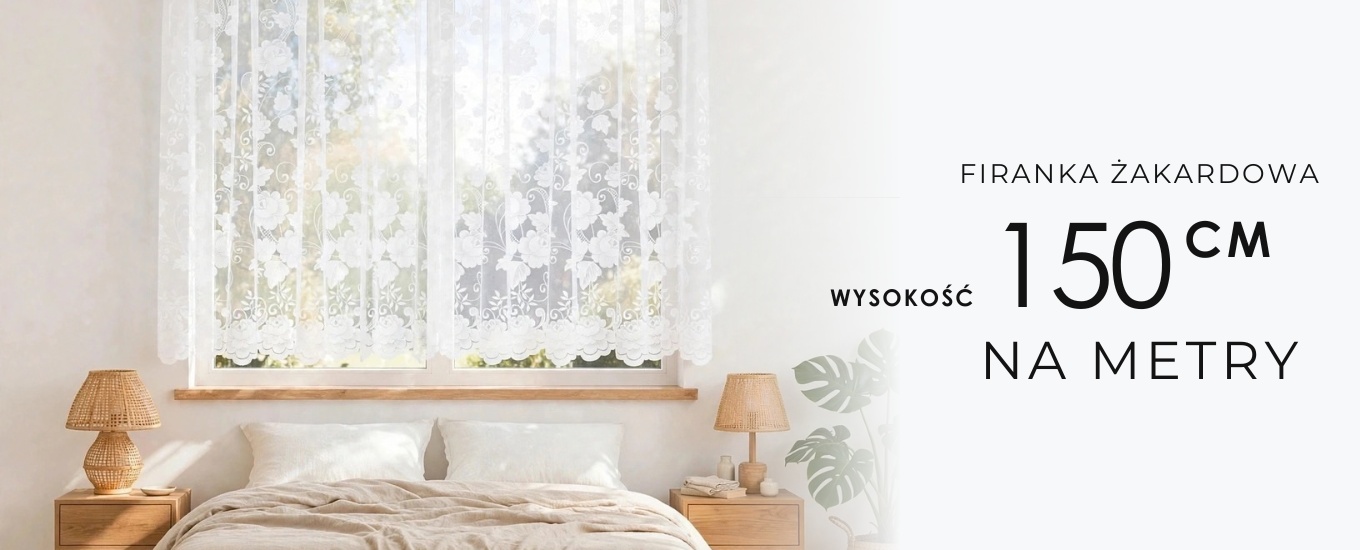 BANER Firanka 023006 140cm